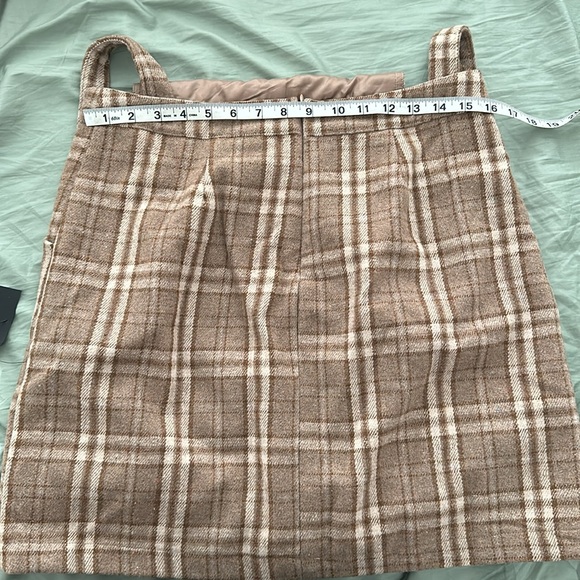 Plaid Overall Dress - Picture 3 of 3